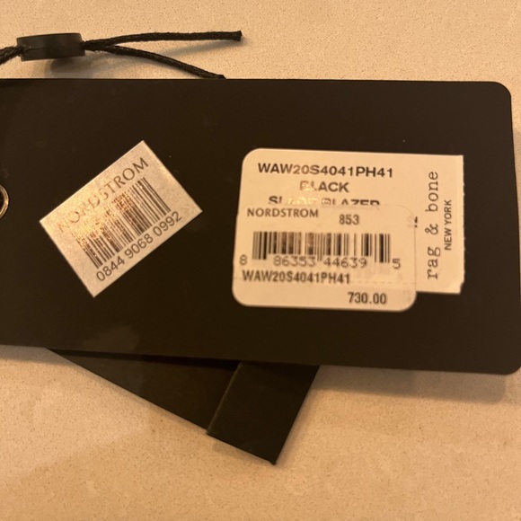 **SOLD** Rag and Bone Slade Ponte Knit Blazer size 12 - Picture 6 of 8